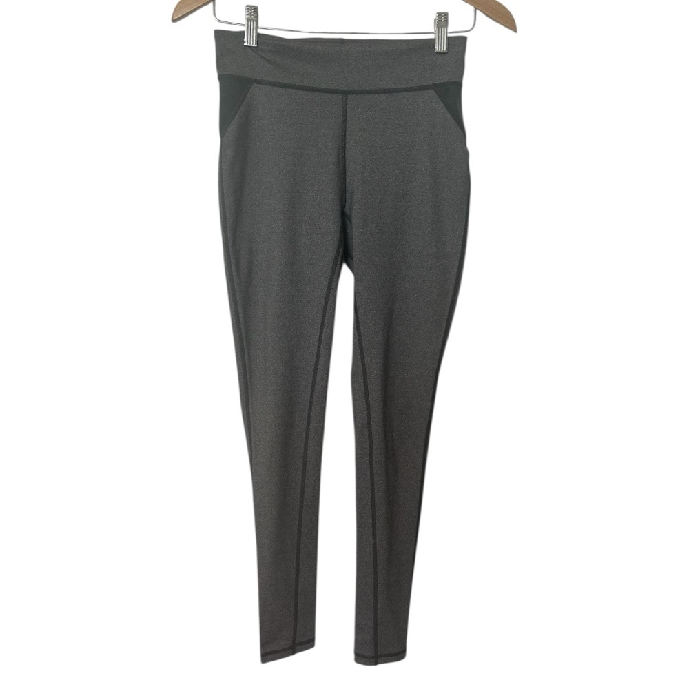 Uniqlo Airism Comfort Unlimited Charcoal Grey Leggings with Hidden Pocket Medium